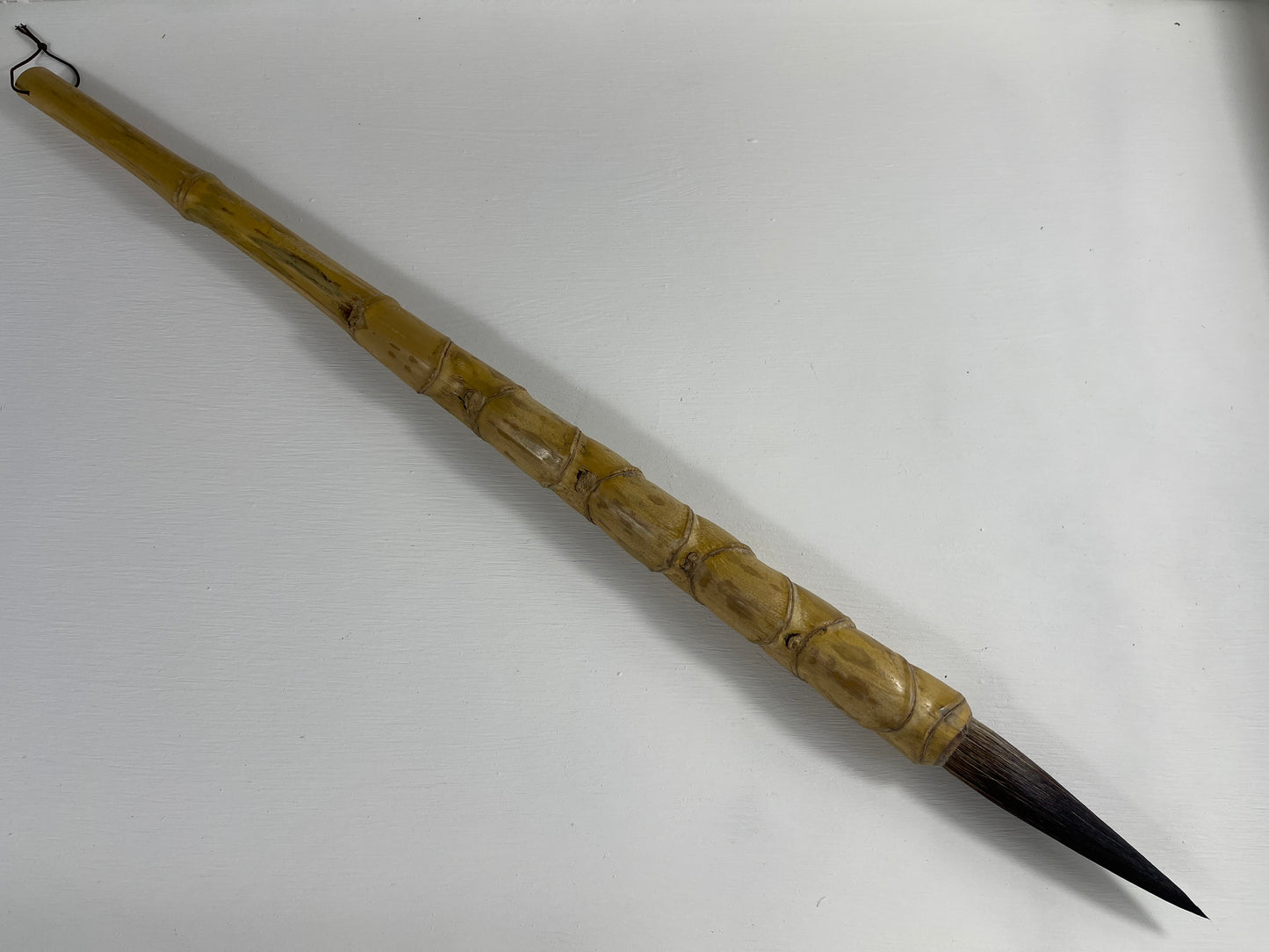 Fishpole bamboo, Black goat hair 100mm